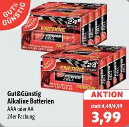Aktiv Irma Gut&Günstig Alkaline Batterien Angebot