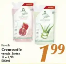 inkoop Frosch Cremeseife Angebot