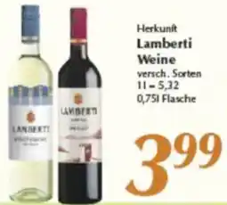 inkoop Lamberti Weine Angebot
