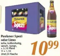 inkoop Paulaner Spezi oder Limo Angebot