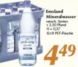 inkoop Emsland Mineralwasser Angebot