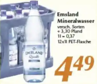 inkoop Emsland Mineralwasser Angebot