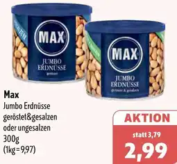 Aktiv Irma Max Jumbo Erdnüsse Angebot