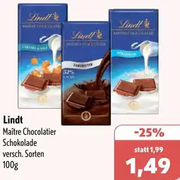 Aktiv Irma Lindt Maître Chocolatier Schokolade Angebot