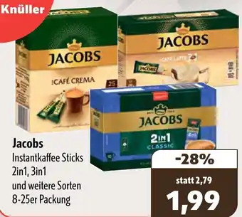 Aktiv Irma Jacobs Instantkaffee Sticks Angebot