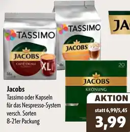Aktiv Irma Jacobs Tassimo oder Kapseln Angebot