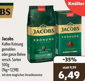 Aktiv Irma Jacobs Kaffee Krönung Angebot