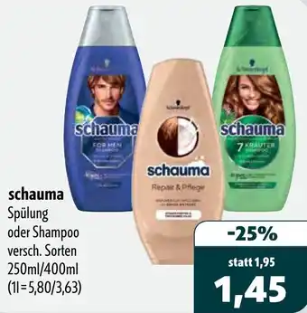 Aktiv Irma Schauma Spülung oder Shampoo Angebot