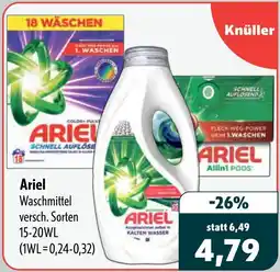 Aktiv Irma Ariel Waschmittel Angebot