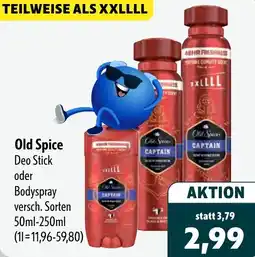 Aktiv Irma Old Spice Deo Stick oder Bodyspray Angebot