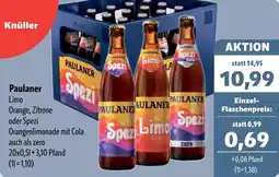 Aktiv Irma Paulaner Limo Angebot