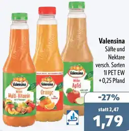 Aktiv Irma Valensina Säfte und Nektare Angebot