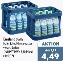 Aktiv Irma Emsland Quelle Natürliches Mineralwasser Angebot