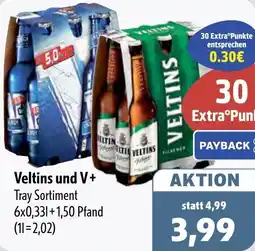 Aktiv Irma Veltins und V+ Angebot