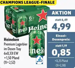 Aktiv Irma Heineken Premium Lagerbier Angebot