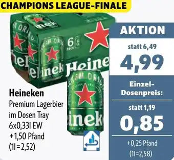 Aktiv Irma Heineken Premium Lagerbier Angebot