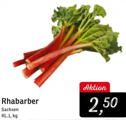 KONSUM Rhabarber Angebot