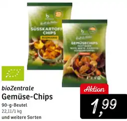 KONSUM bioZentrale Gemüse-Chips Angebot
