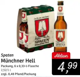 KONSUM Spaten Münchner Hell Angebot