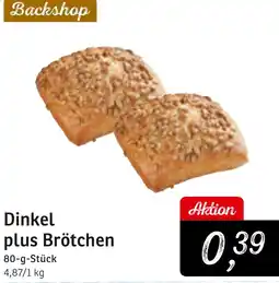 KONSUM Dinkel plus Brötchen Angebot