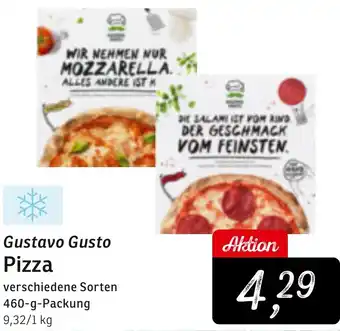 KONSUM Gustavo Gusto Pizza Angebot