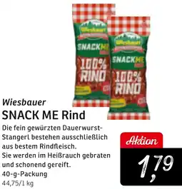 KONSUM Wiesbauer SNACK ME Rind Angebot