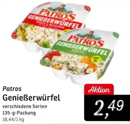 KONSUM Patros Genießerwürfel Angebot