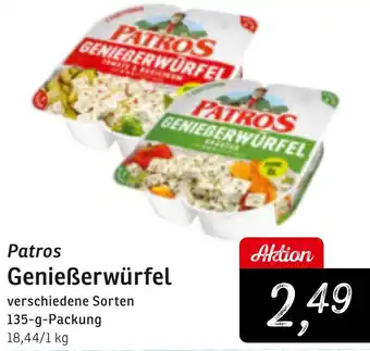 KONSUM Patros Genießerwürfel Angebot