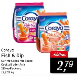 KONSUM Coraya Fish & Dip Angebot