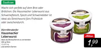 KONSUM Dürrröhrsdorfer Hausmacher Leberwurst Angebot
