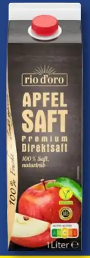 Aldi Nord rio d'oro Apfelsaft Angebot