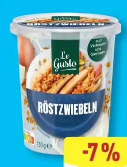 Aldi Nord Le Gusto Röstzwiebeln Angebot