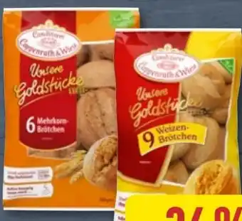 Aldi Nord Coppenrath & Wiese Aufbackbrötchen Goldstücke Angebot