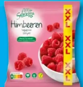 Aldi Nord All Seasons Himbeeren Vegan XXL Angebot