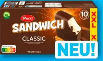 Aldi Nord Mucci Eis-Sandwich XXL Angebot