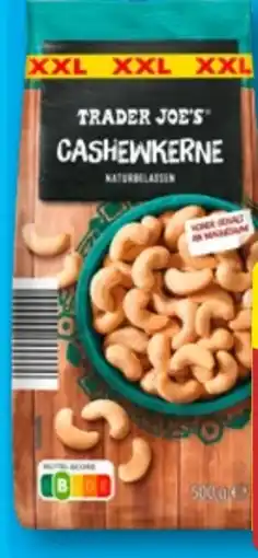 Aldi Nord Trader Joe's Cashewkerne XXL Angebot