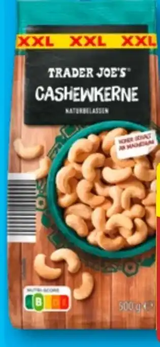 Aldi Nord Trader Joe's Cashewkerne XXL Angebot