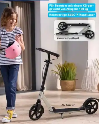 Aldi Nord Crane Alu-Scooter Angebot