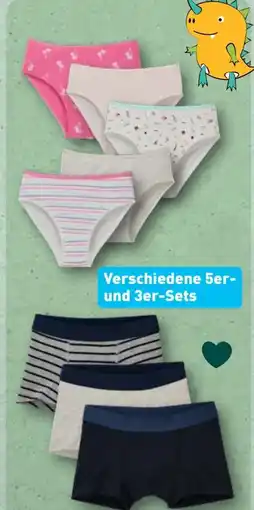 Aldi Nord L & D Kinder Unterwäsche 3er Angebot