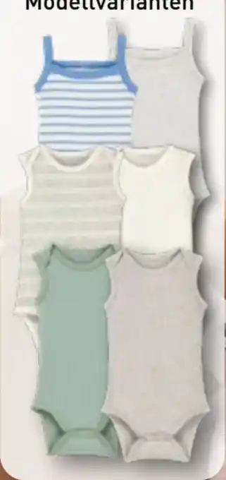 Aldi Nord Lily & Dan Baby Bodys 2er Set Angebot