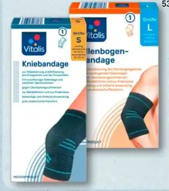 Aldi Nord Vitalis Bandagen Angebot