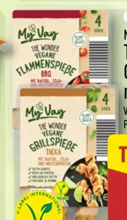 Aldi Nord My Vay The Wonder vegane Flammenspieße Angebot