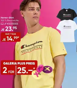 Galeria Champion Herren-Shirt Angebot