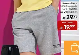 Galeria Champion Herren-Shorts Angebot