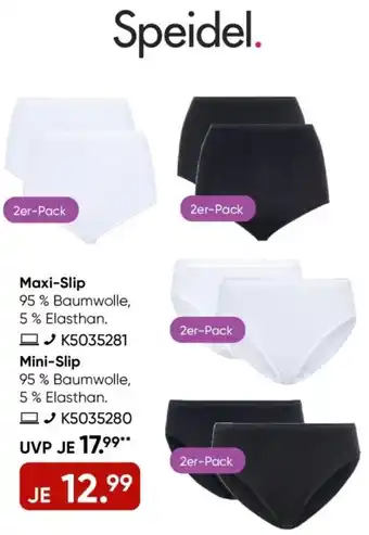 Galeria Speidel Maxi-Slip Angebot