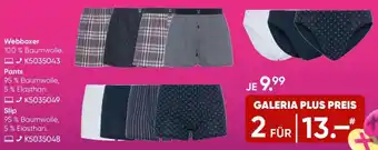 Galeria DUNMORE Webboxer oder Pants Angebot