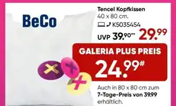 Galeria BeCo Tencel Kopfkissen Angebot