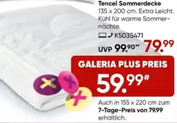 Galeria BeCo Tencel Sommerdecke Angebot