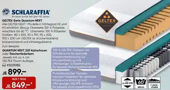 Galeria SCHLARAFFIA GELTEX-Serie Quantum NEXT Angebot