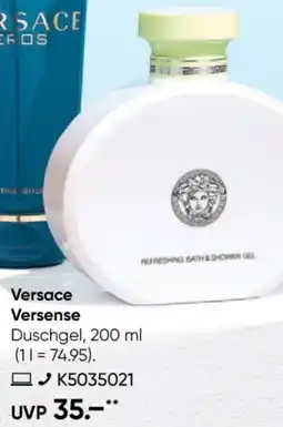 Galeria Versace Versense Duschgel Angebot